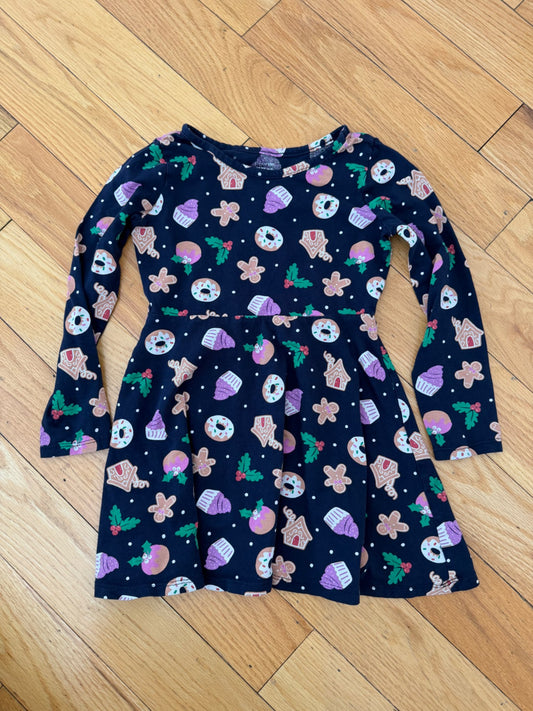 Winter Theme Dress (Size xs, 4/5), Kids 4/4T