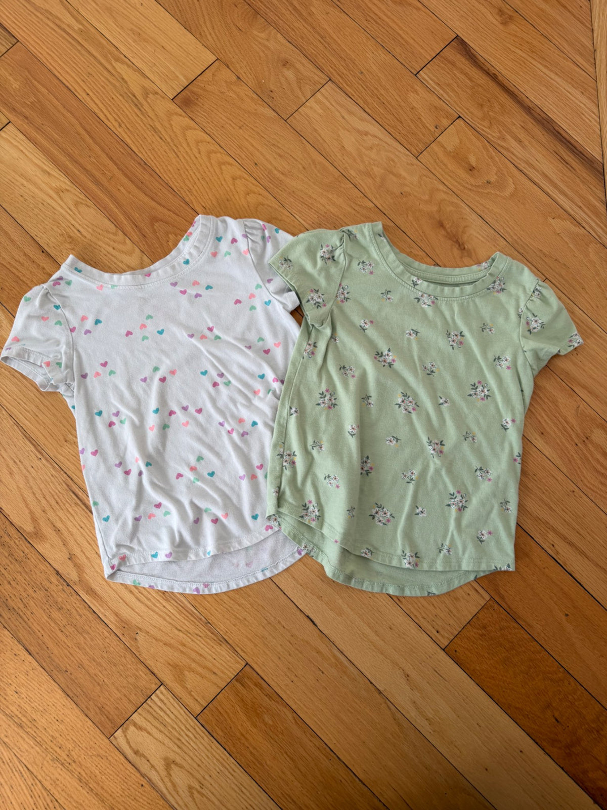 Two Pattern T-Shirts (Size 5T), Kids 5/5T