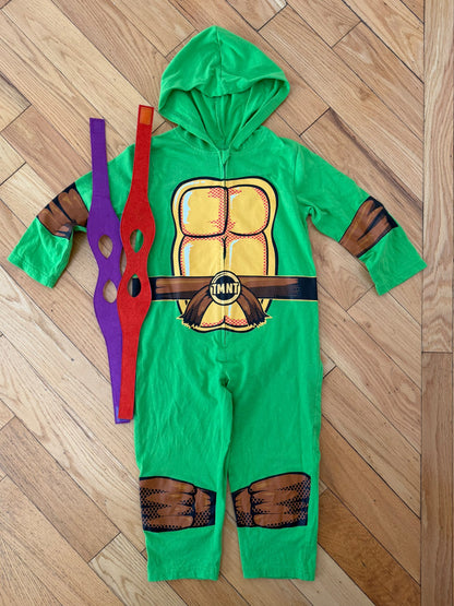 Ninja Turtle Onesie (Size 4), Retail Price $60, Kids 4/4T
