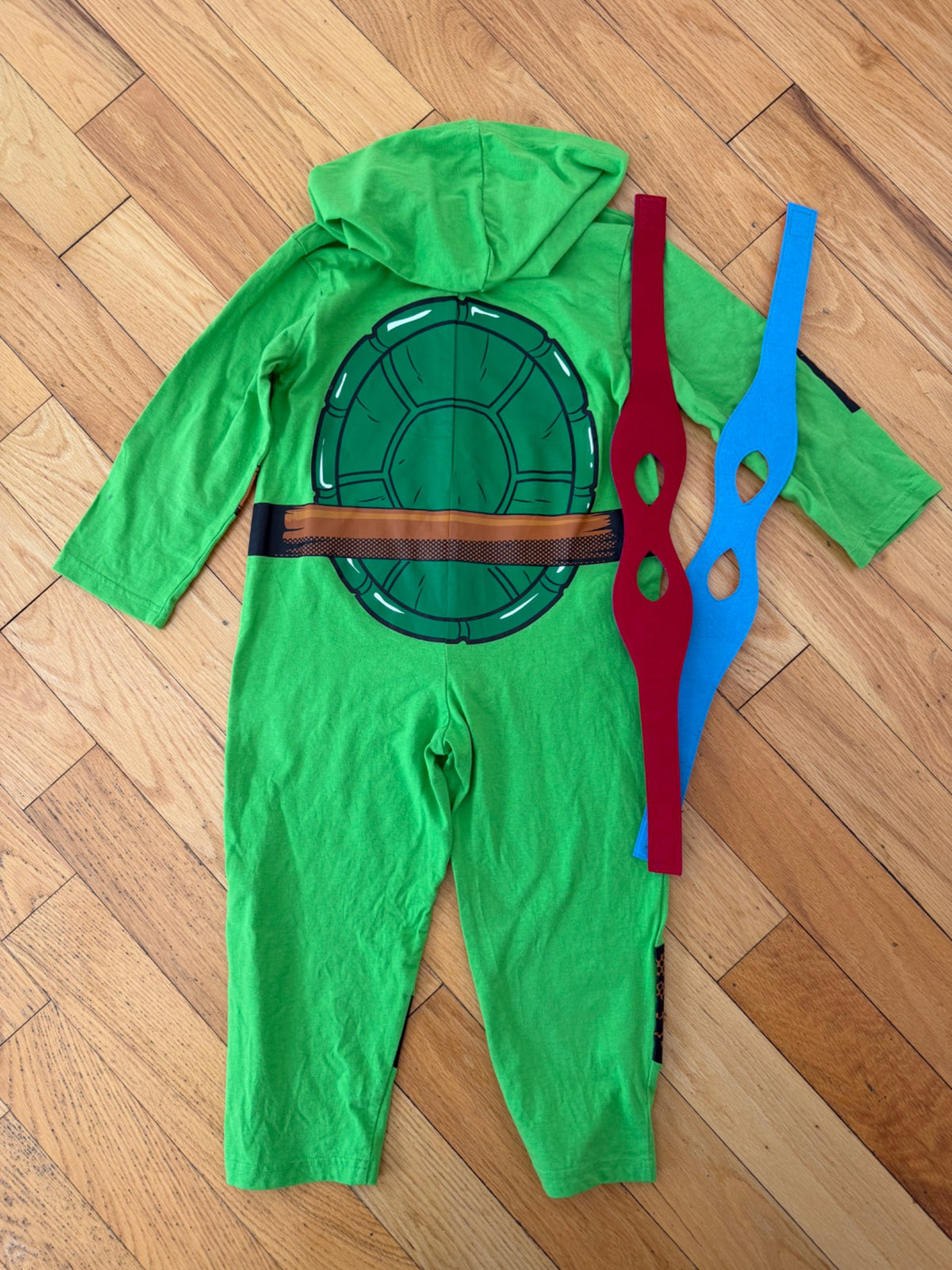 Ninja Turtle Onesie (Size 4), Retail Price $60, Kids 4/4T