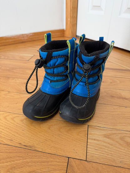 Blue Winter Boots (Size 8), Retail Price $50, Shoes 8 (Toddler:2-4yr)