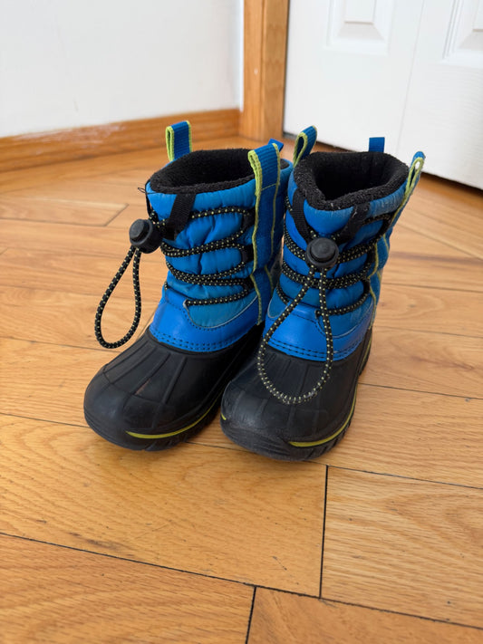 Blue Winter Boots (Size 8), Retail Price $50, Shoes 8 (Toddler:2-4yr)