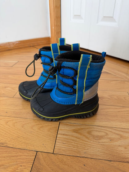 Blue Winter Boots (Size 8), Retail Price $50, Shoes 8 (Toddler:2-4yr)