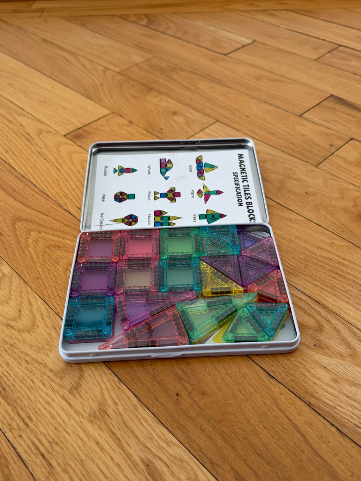 Travel Magnetic Tiles