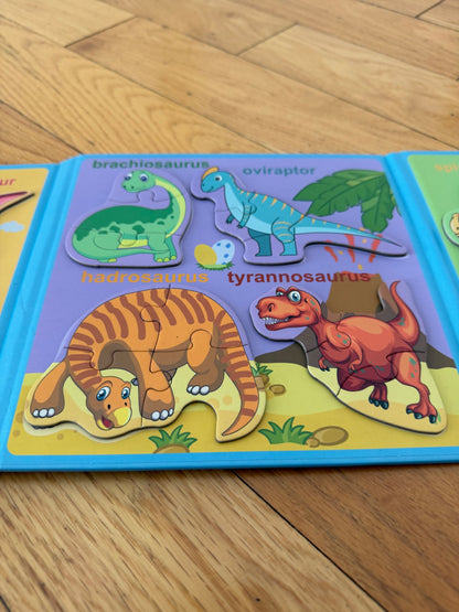 3D Magnetic Dinosaur Puzzle