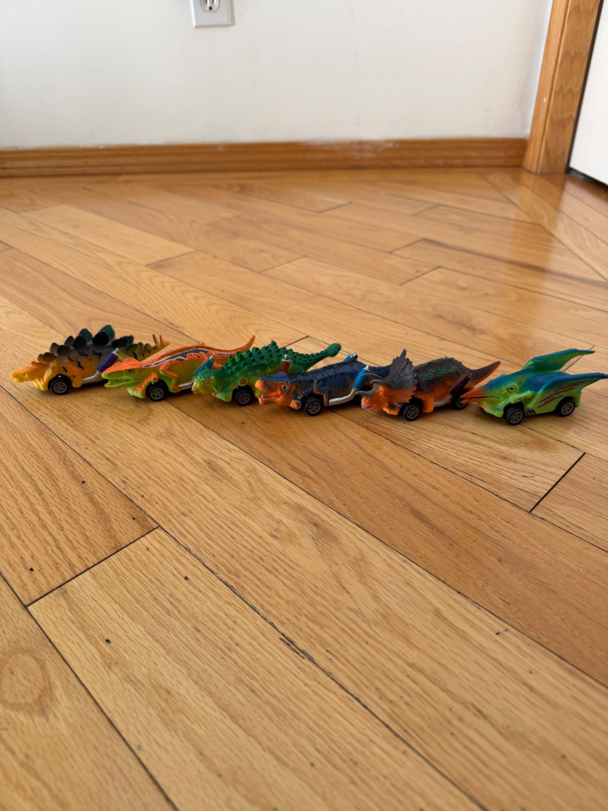 Dinosaur Pull Back Cars