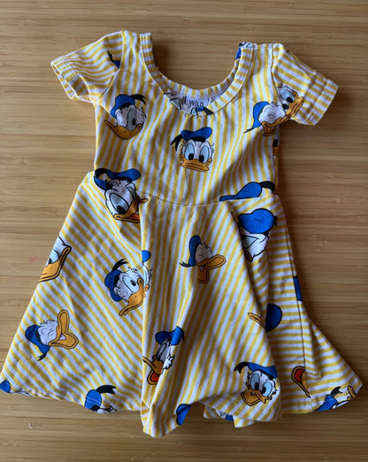 Wild Rich Kids Donald Duck Twirl Dress, Kids 2T