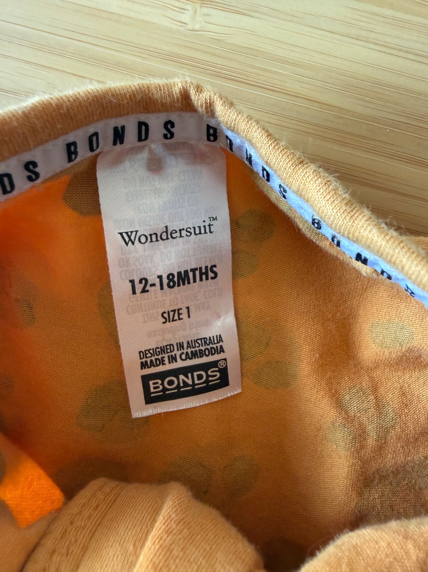 Bonds Wondersuit - Leopard , Kids 18 Month (12-18M)
