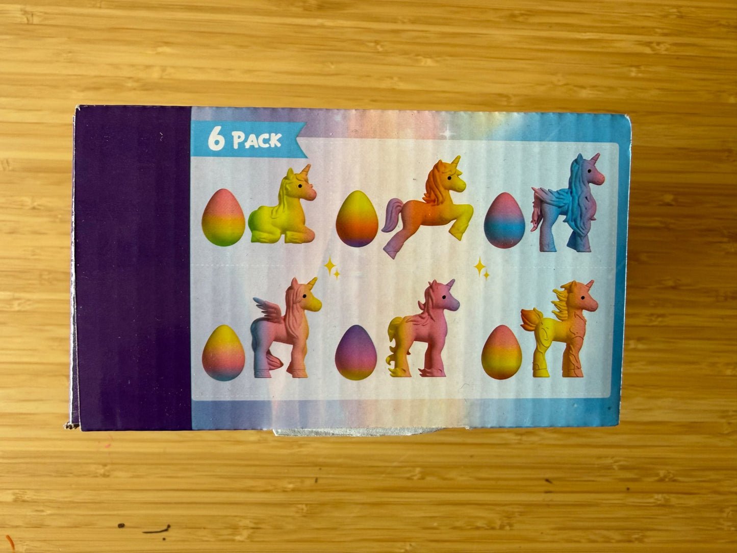 Unicorn hatching eggs