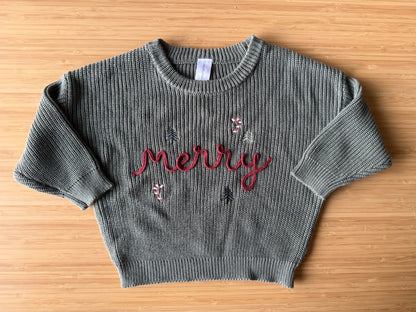 Merry Knit Sweater, Kids 18 Month (12-18M)