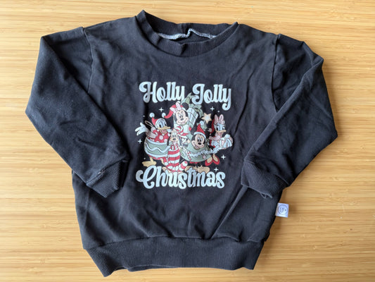 Audrey + Biscotti Holly Jolly Sweatshirt, Kids 5/5T
