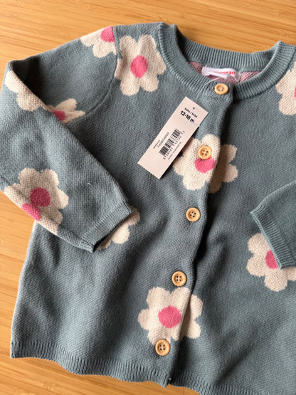 Joe Fresh Dress and Cardigan Set, Kids 18 Month (12-18M)