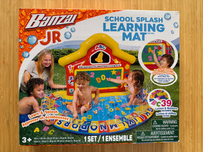 Banzai Jr School Splash Learning Mat