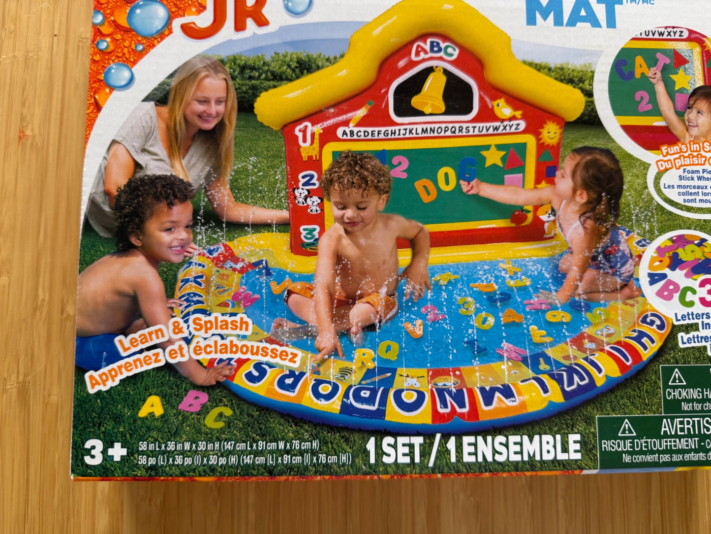 Banzai Jr School Splash Learning Mat