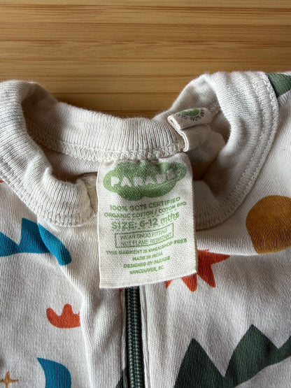 Parade Organics Short Sleeved Onesie, Kids 12 Month (9-12M)