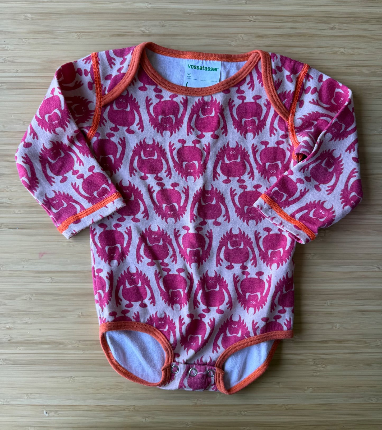 Vossatassar Monster Onesie, Kids 24 Month (18-24M)