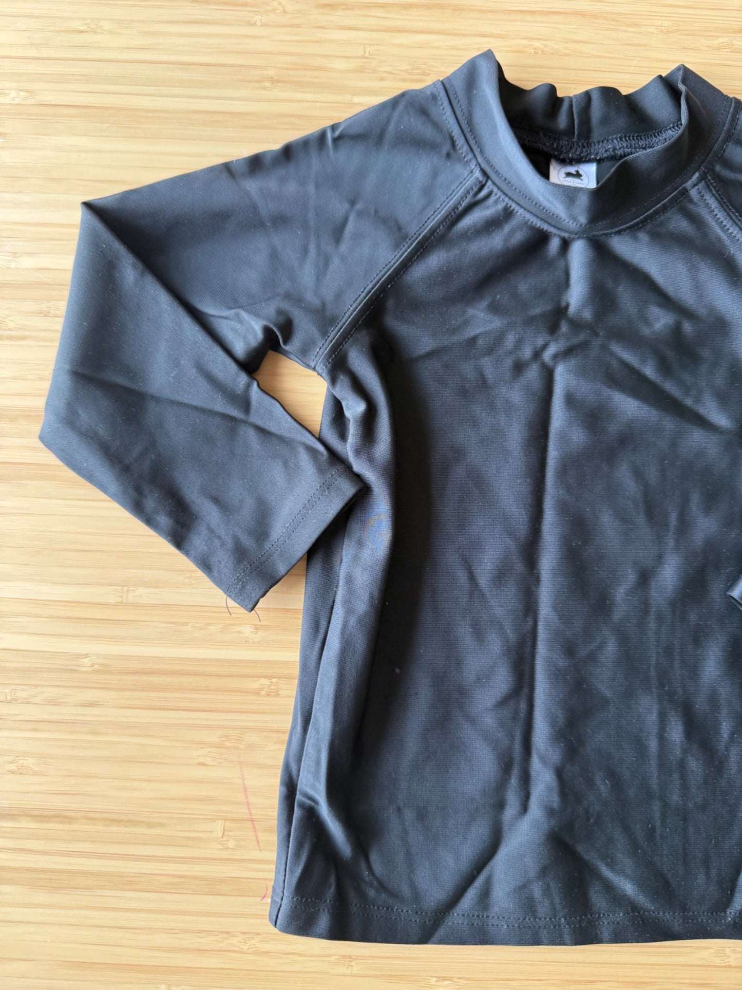 Little & Lively Long Sleeve Swim Shirt Black