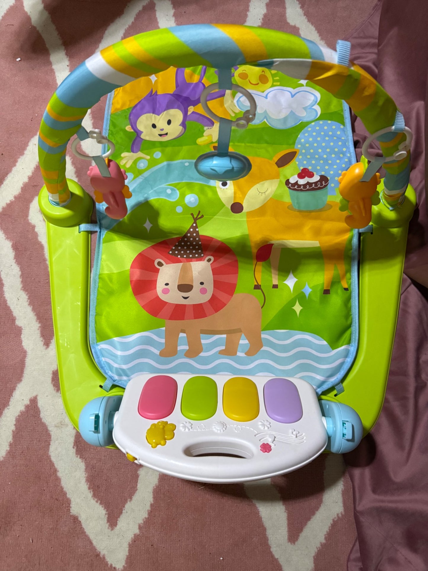 Kicking Piano Playmat