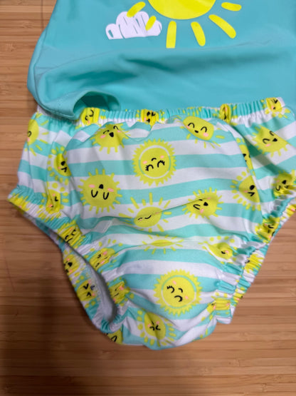 Sun Swim Set with Swim Diaper, Kids 18 Month (12-18M)