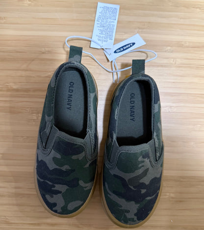 Old Navy Camo Slip On Shoes, Shoes 7 (Walkers:12-24 mth)