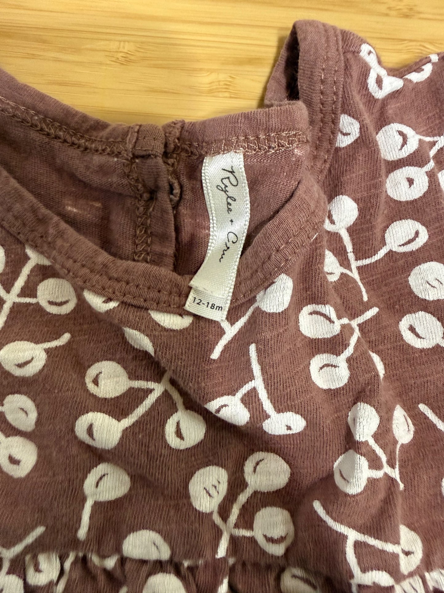 Rylee + Cru Plum Dress, Kids 18 Month (12-18M)