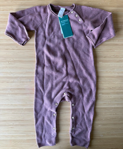 H&M Mauve Knit Romper, Kids 2T