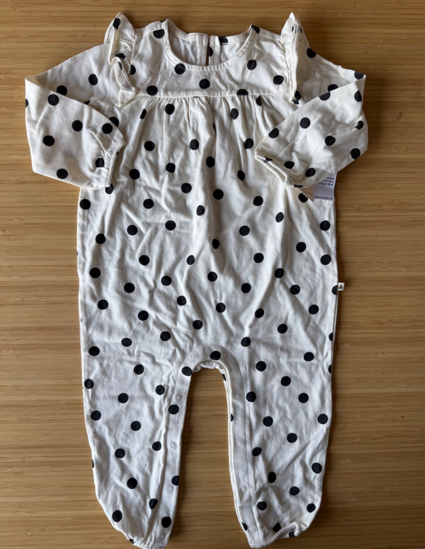 Gap Polka Dot Ruffle Romper, Kids 24 Month (18-24M)