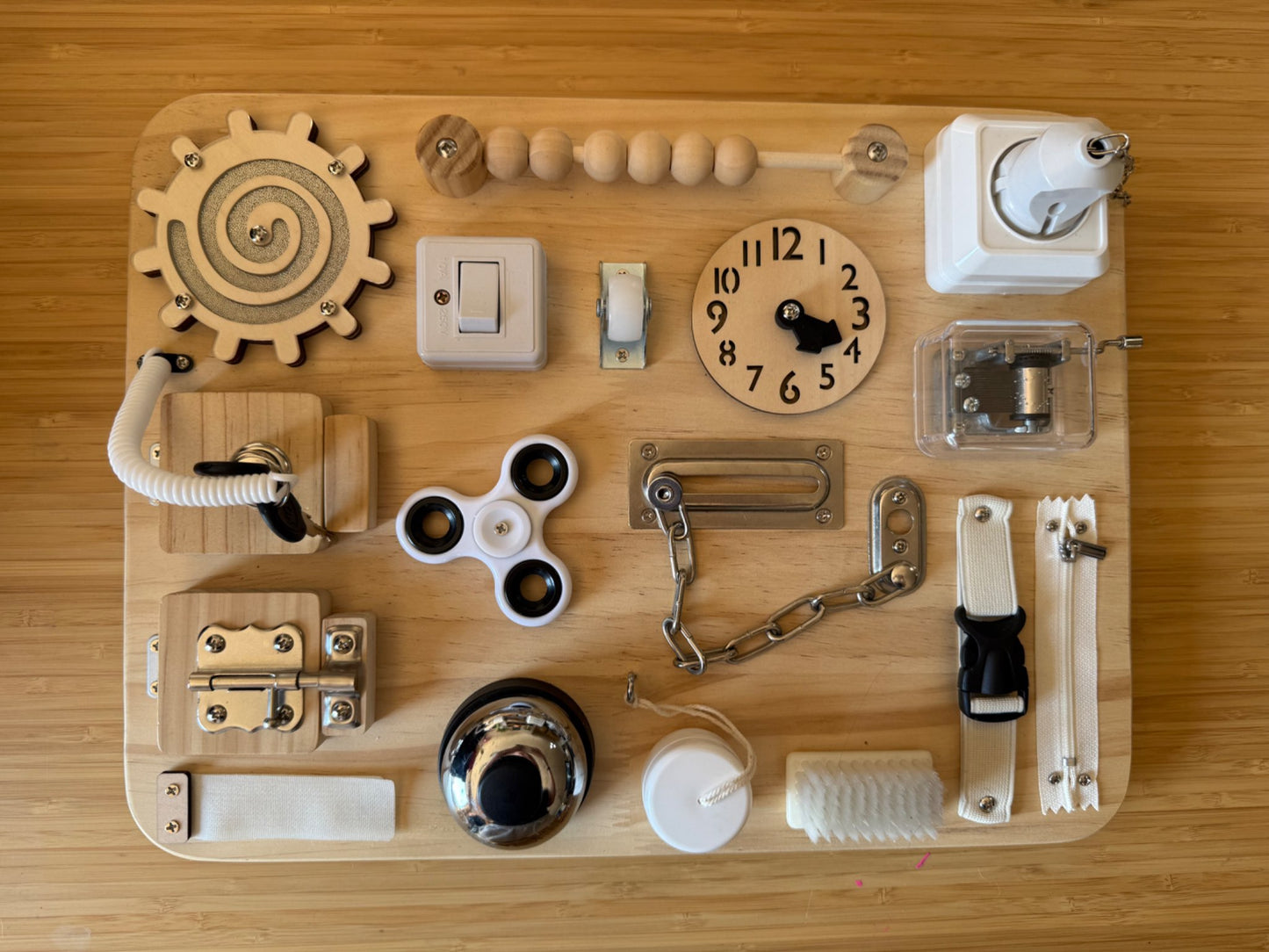 Wooden Busy Board