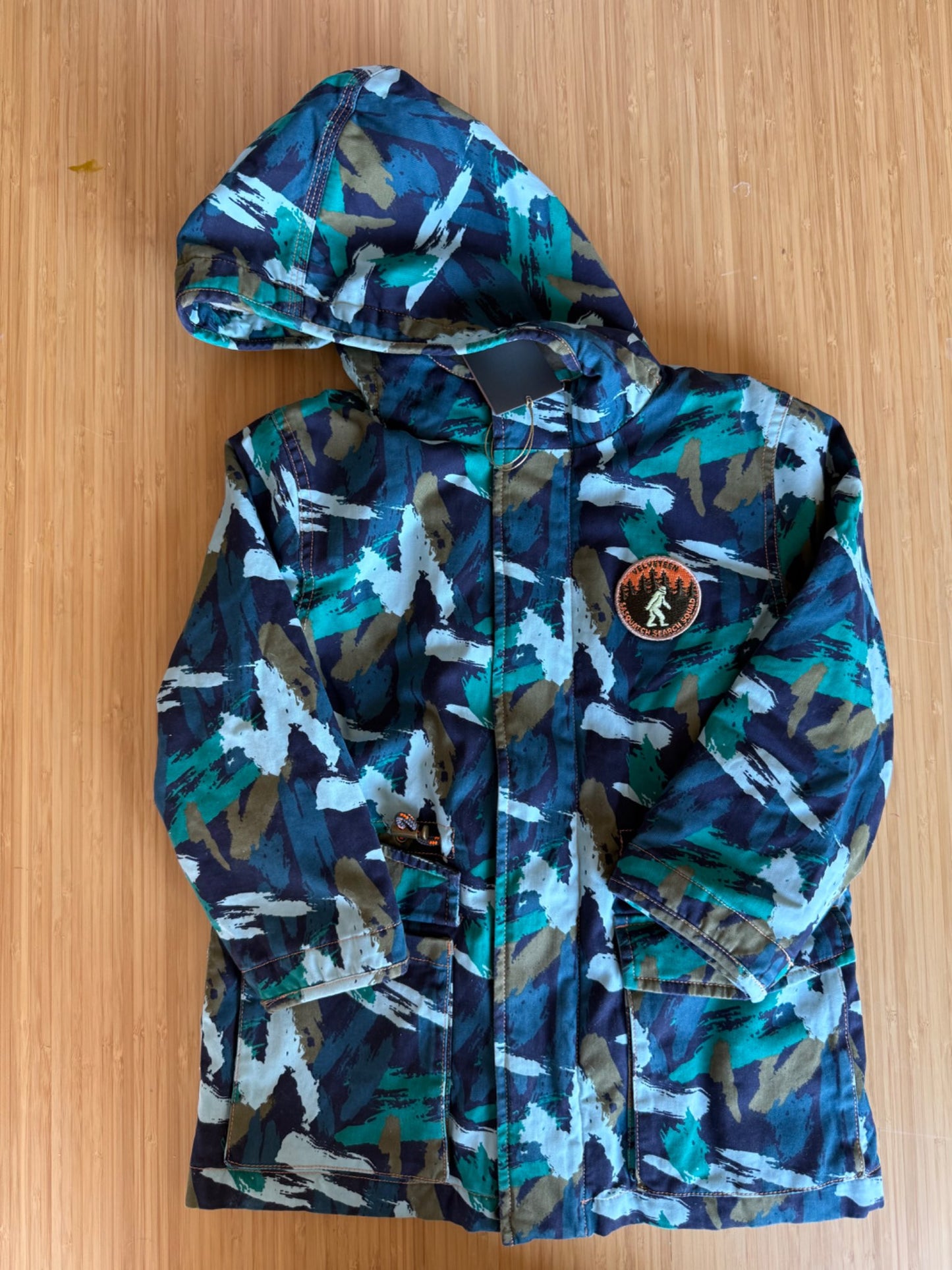 Velveteen Sasquatch Winter Jacket, Kids 6/6X