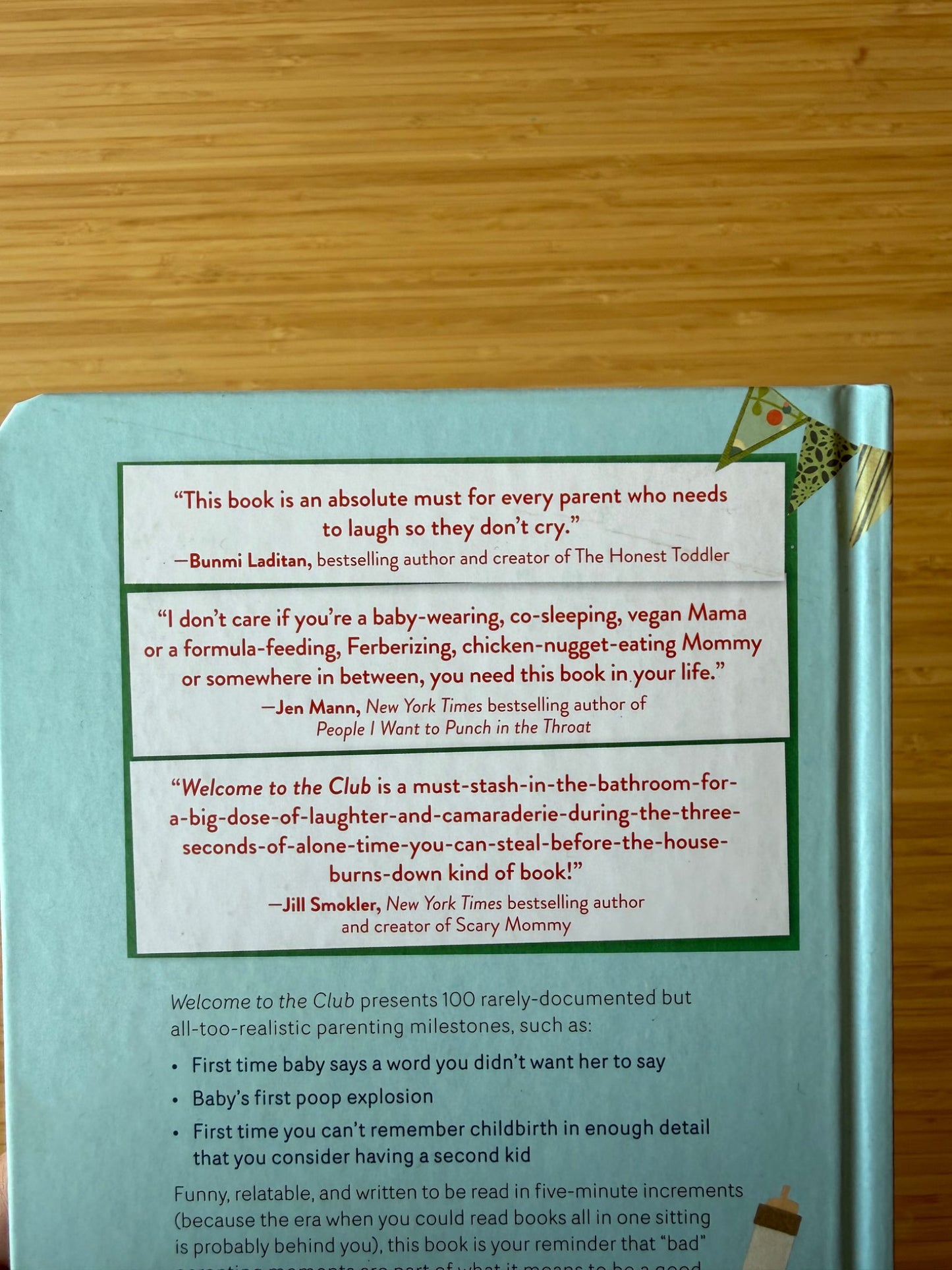 Welcome to the Club Parenting Book
