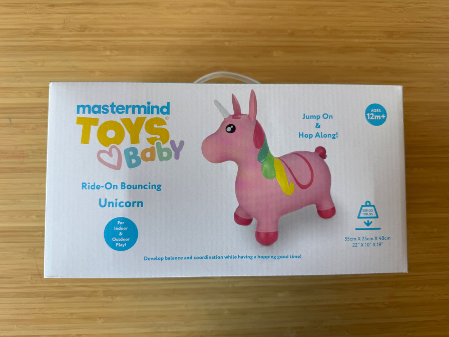 Unicorn Ride-On Bouncer