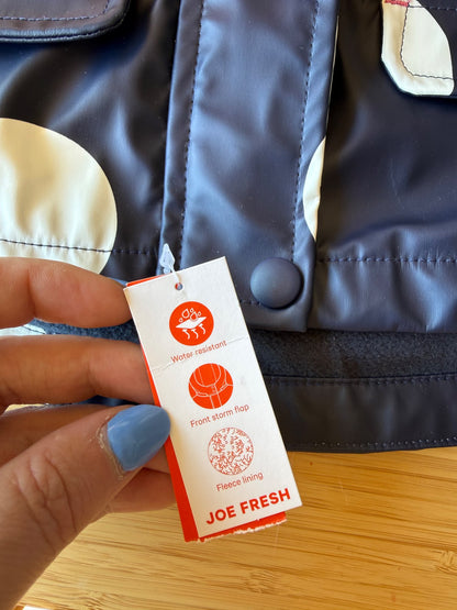 Joe Fresh Polka Dot Rain Jacket, Kids 12 Month (9-12M)