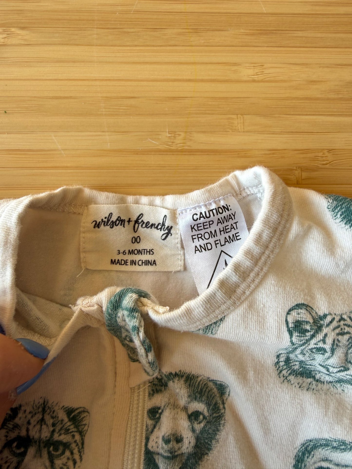 Wilson + Frenchy Animal Sleeper, Kids 6 Month (3-6M)