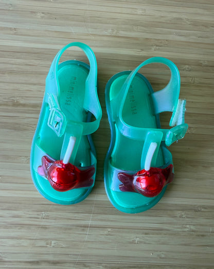 Mini Melissa Lollipop Jelly Shoes, Shoes 7 (Walkers:12-24 mth)
