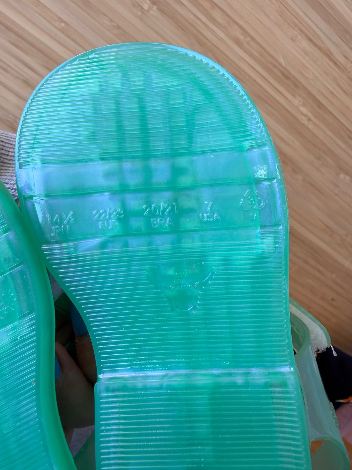 Mini Melissa Lollipop Jelly Shoes, Shoes 7 (Walkers:12-24 mth)