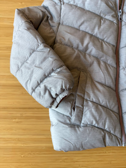 George Grey and Pink Interior Jacket, Kids 5/5T