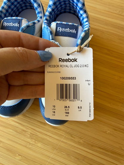 Reebok Blueberry Velcro Shoes, Shoes 10 (Toddler:2-4yr)