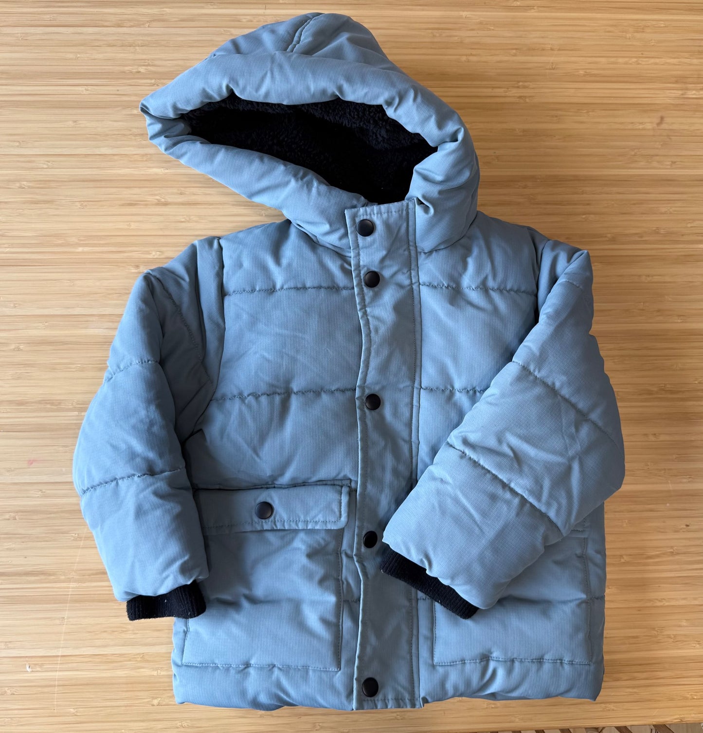 George Dusty Blue Winter Jacket, Kids 5/5T