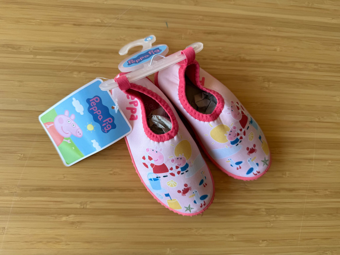 Peppa Pig Water Shoes, Shoes 8 (Toddler:2-4yr)