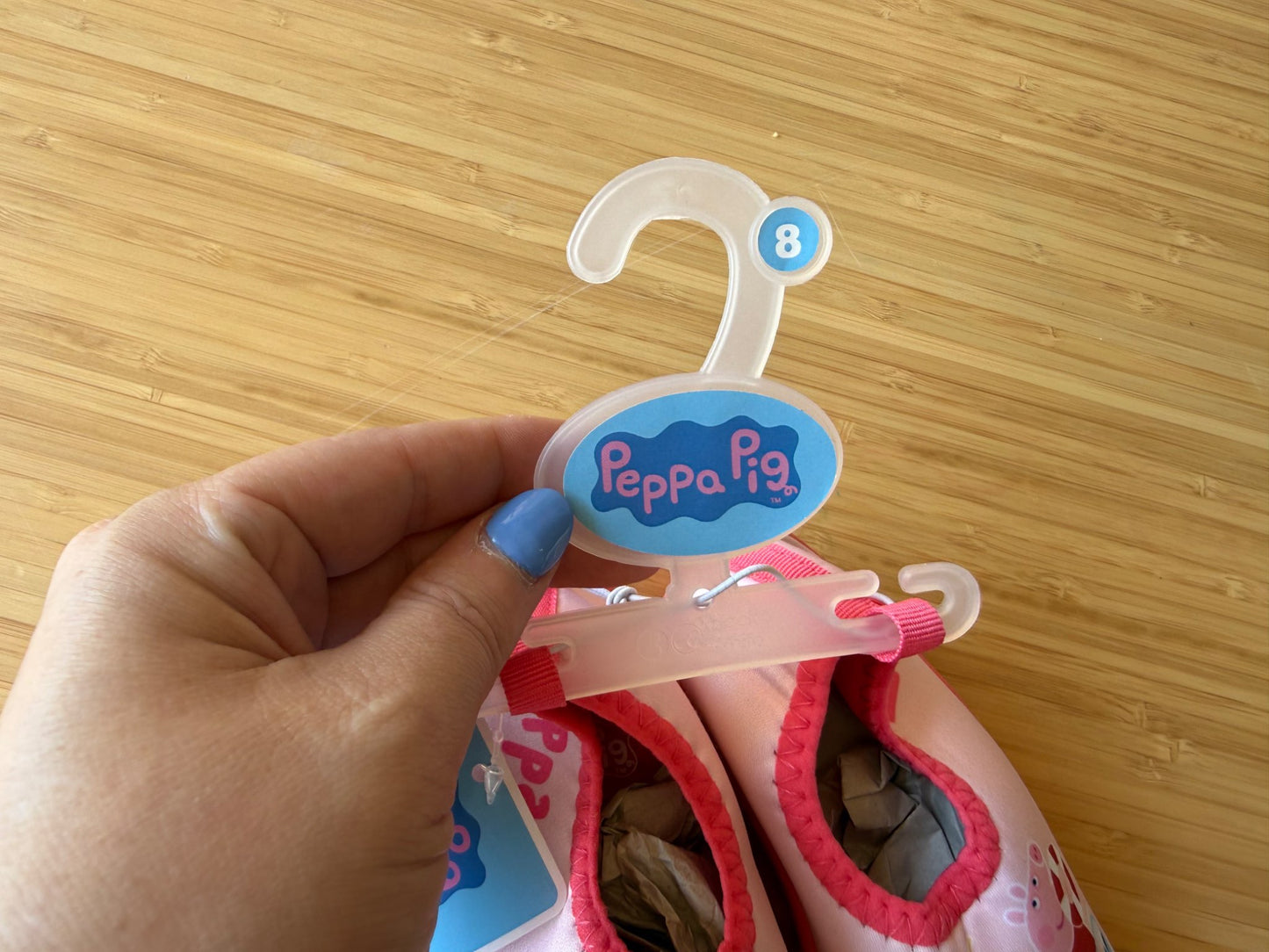 Peppa Pig Water Shoes, Shoes 8 (Toddler:2-4yr)