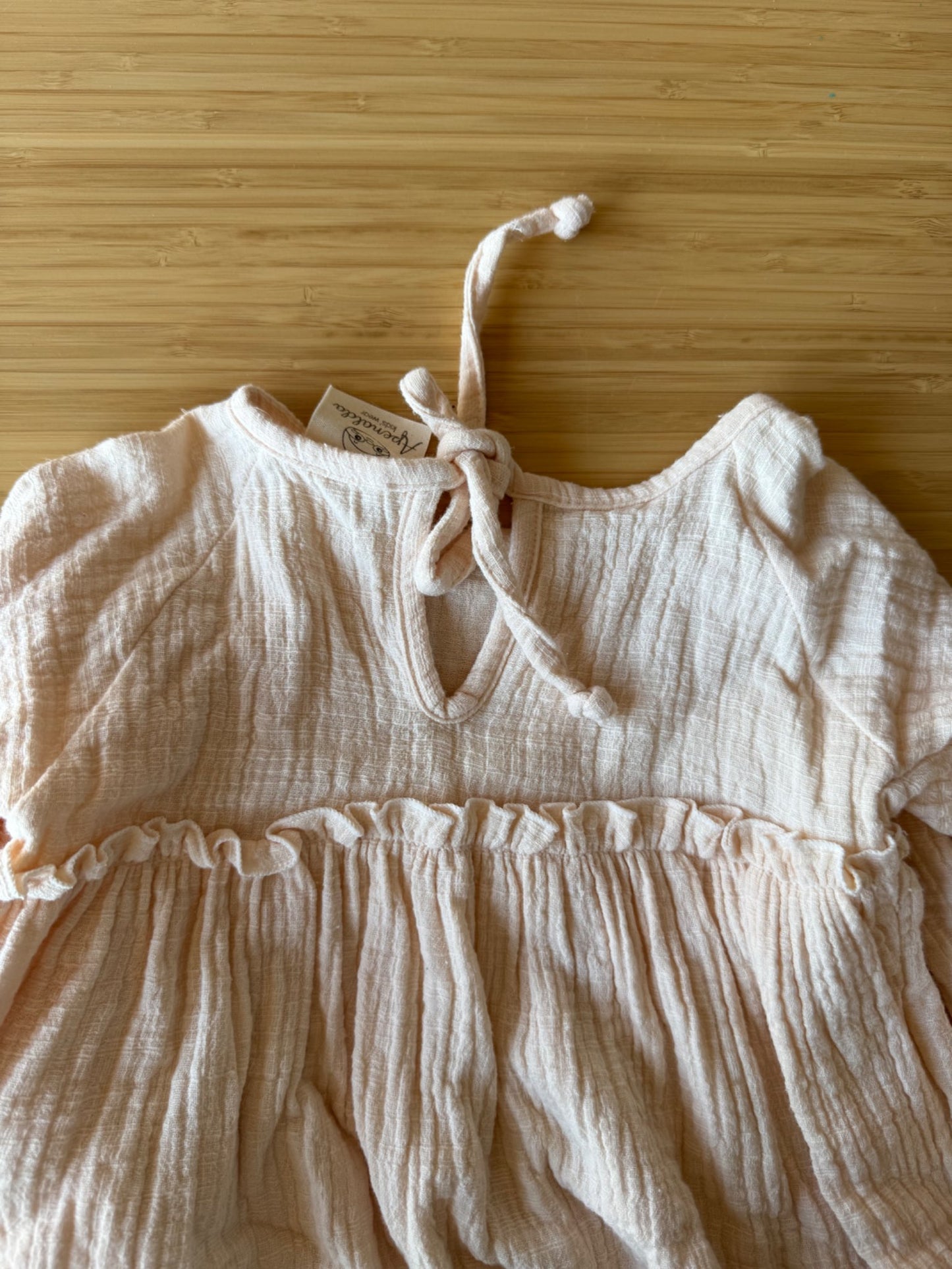 Cream Apenalda Muslin Dress, Kids 18 Month (12-18M)