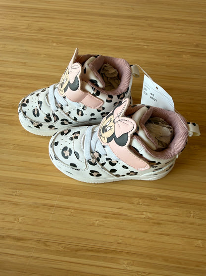 Minnie Mouse H&M Sneakers, Shoes 5 (Walkers:12-24 mth)