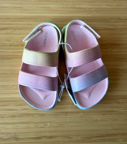 Old Navy Rainbow Sandals , Shoes 6 (Walkers:12-24 mth)