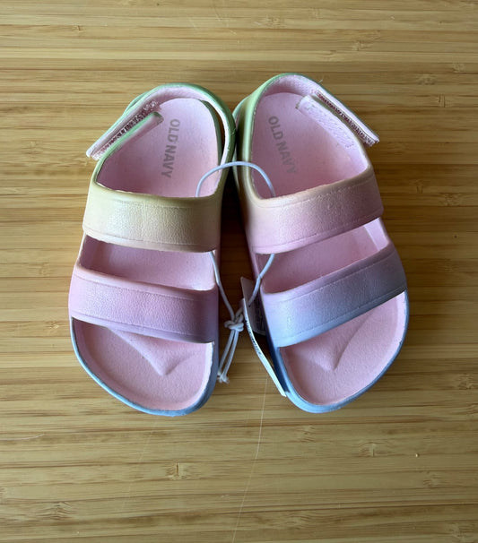 Old Navy Rainbow Sandals , Shoes 6 (Walkers:12-24 mth)