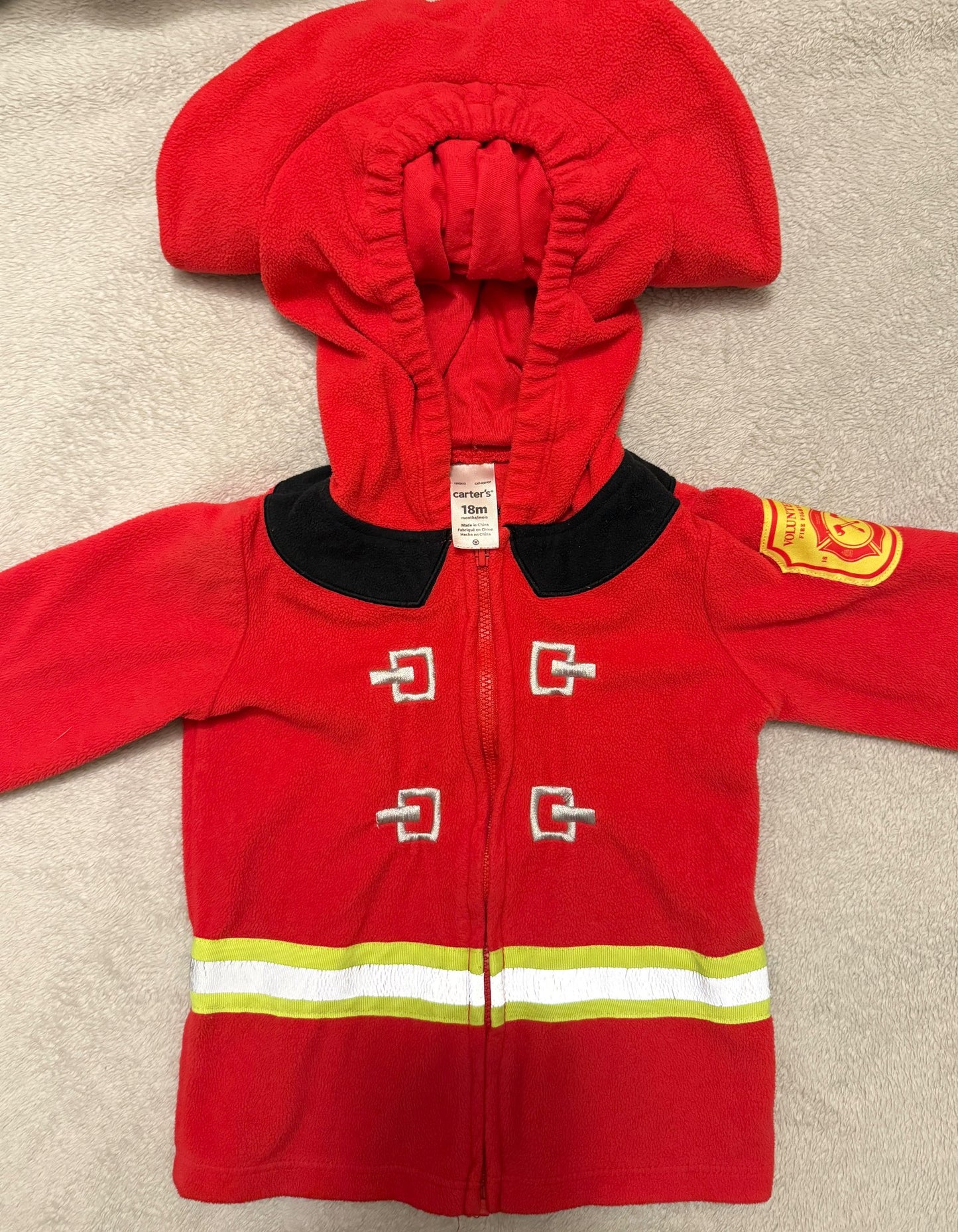Toddler Firefighter Costume Set, Kids 18 Month (12-18M)