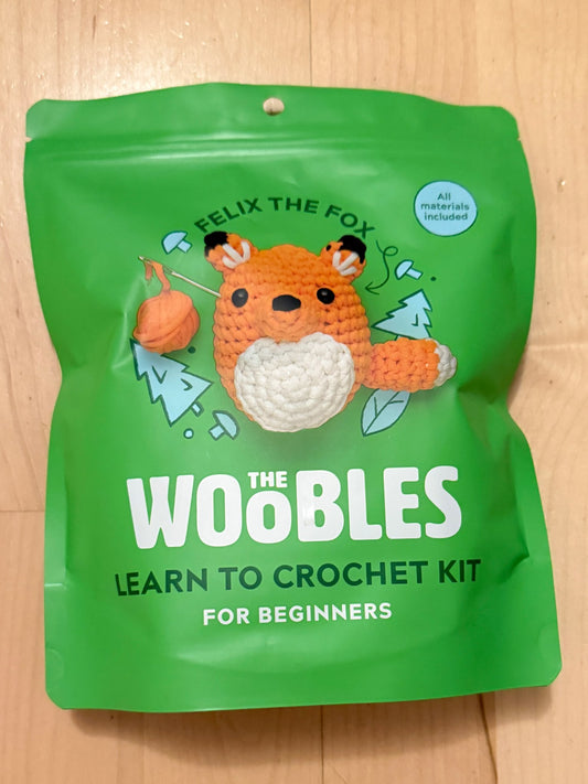 Woobles Crochet Kit (Fox)