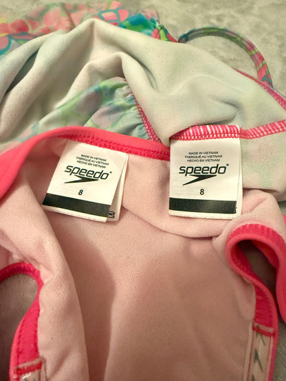 Speedo Girls Swimsuit Size 8, Kids 7 & 8 (small)