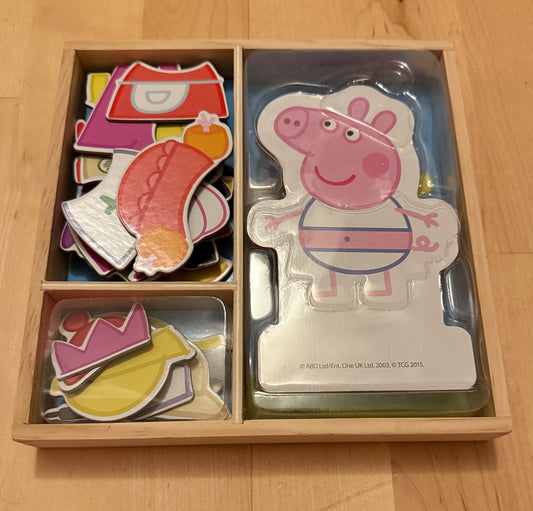 Magnetic Wooden Dress Up Puzzle
