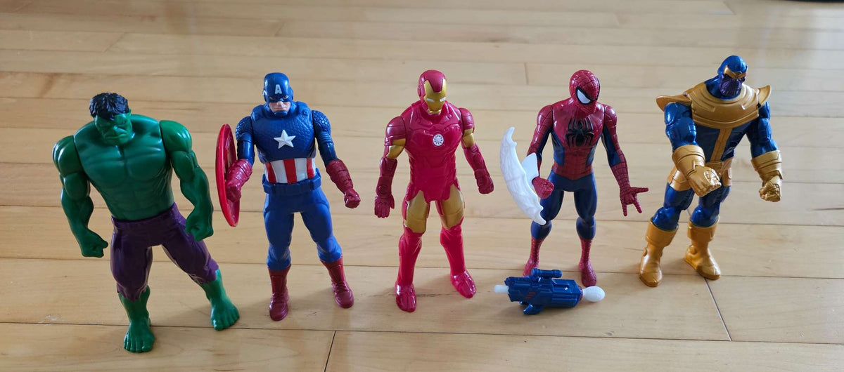 Marvel 6-inch Action Figure Pack 4+ years