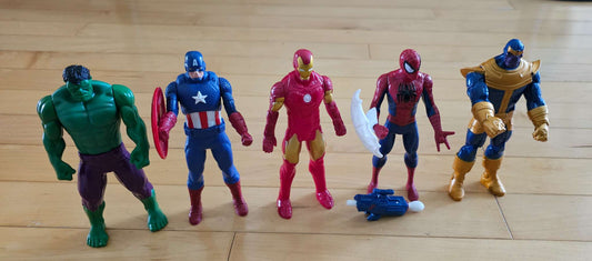 Marvel 6-inch Action Figure Pack 4+ years